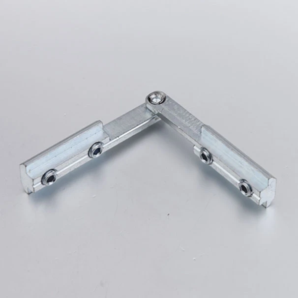 Fluent Strip Connector Flat Corner Brace Hardware Metal Connector